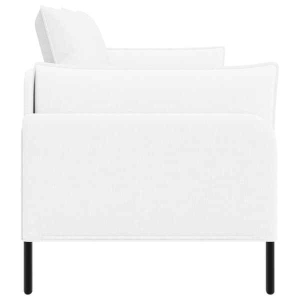 2-sits soffa Vit 188 x 81 x 89 cm Tyg