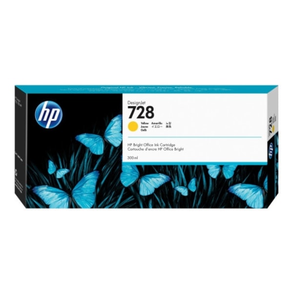 HP 728 - gul - original - DesignJet - bläckpatron