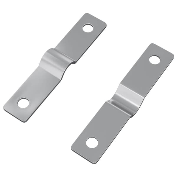 Slagsplåt 2 pcs Silver 50 x 10 x 1,2 mm Järn