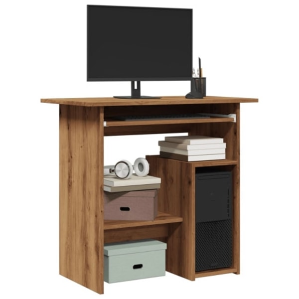 Skrivbord artisan ek 80x45x74 cm konstruerat trä