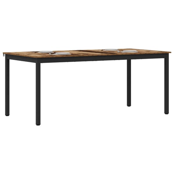 Matbord 2 pcs 180 x 90 x 75 cm Konstruerat trä
