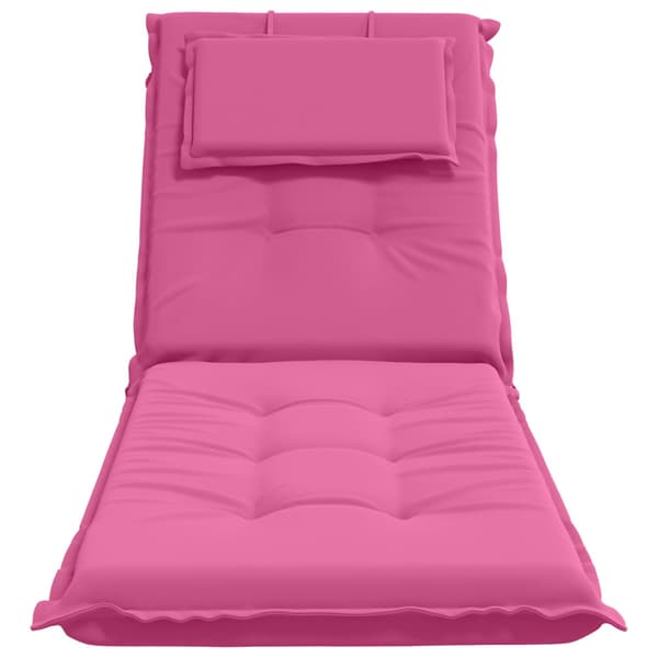 Solstol Kudde GEMERT 100% Polyester Rosa 190 x 60 x 9 cm