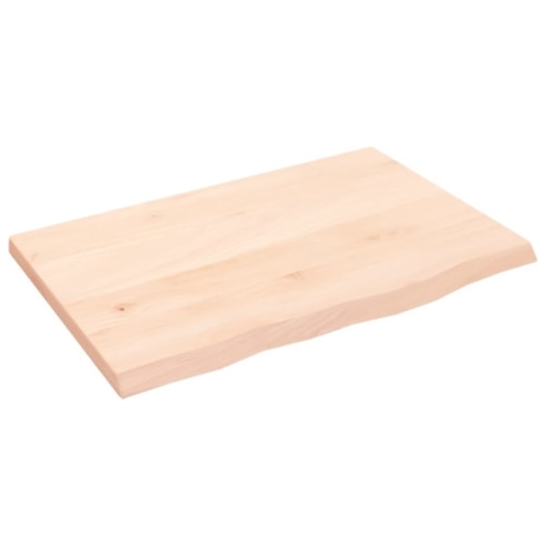 Hyllplan 60x40x2 cm obehandlad massiv e6