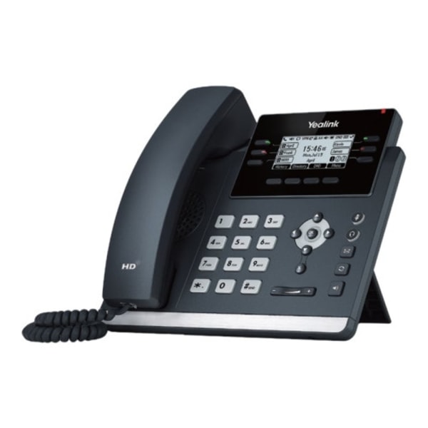 Yealink SIP-T42U - VoIP-telefon med nummerpresentation - 5-vägs samtalsförmåg