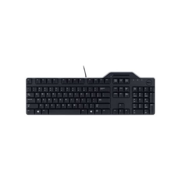 Dell KB813 Smartcard - tangentbord - QWERTY - USA, internationellt - svart Inmatningsenhet