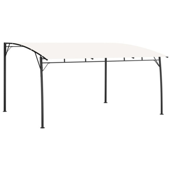 Paviljong 4x3x2,55 m gräddvit