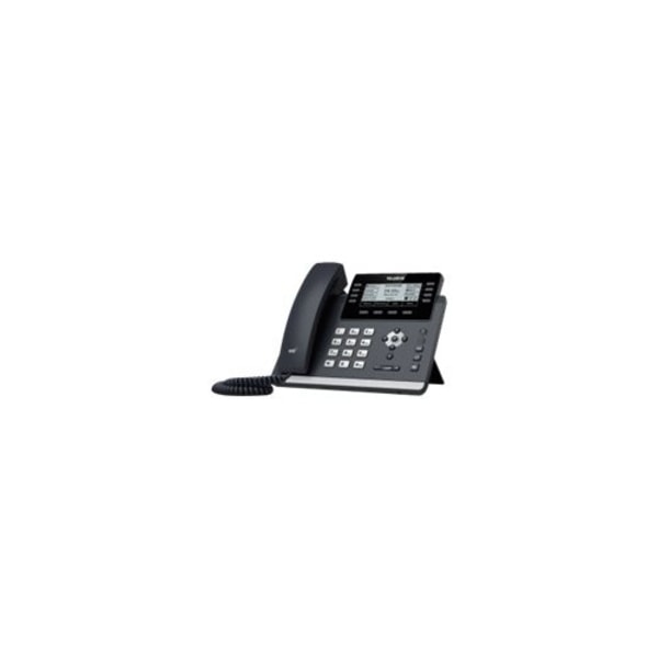 Yealink SIP-T43U - VoIP-telefon med nummerpresentation - 3-riktad samtalsförmåg Grå