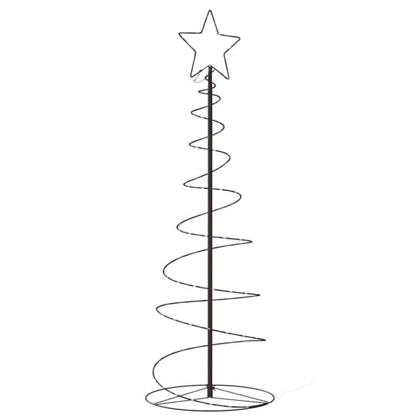 LED julgran 100 LEDs varmvit 150 cm