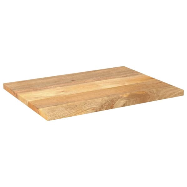 Bordsskiva 80x50x3,8 cm rektangulär massivt mango-trä