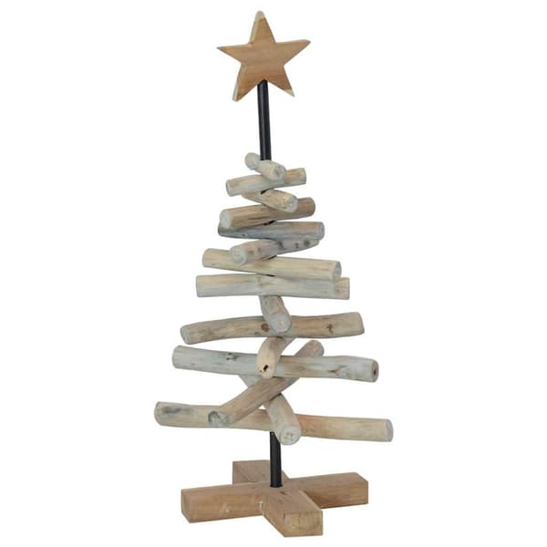 Julgran Brun 60 cm Massivt teakträ
