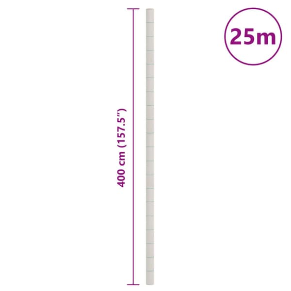 Ogräsmatta vit 4x25 m PP