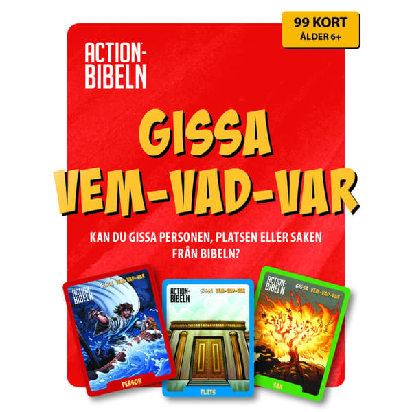 Actionbibeln - Gissa Vem-Vad-Var