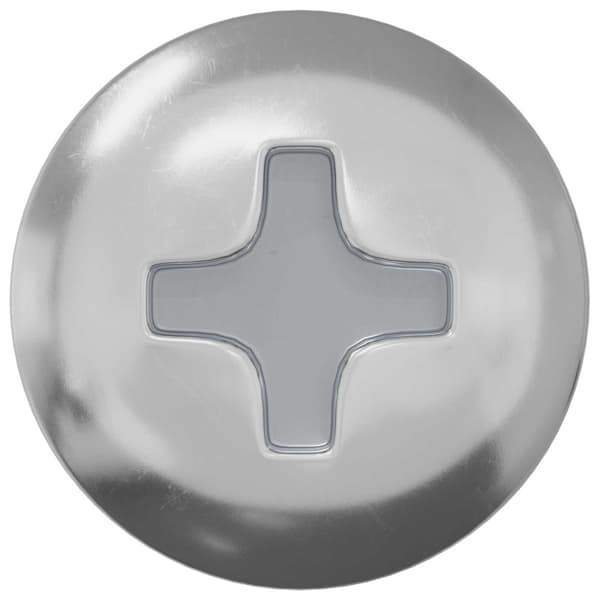 Träskruv 2 pcs Silver M4 x 28 mm Järn