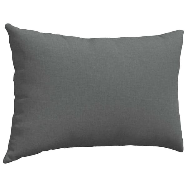 Sofakuddar 2 pcs Mörkgrå 60 x 40 cm tyg