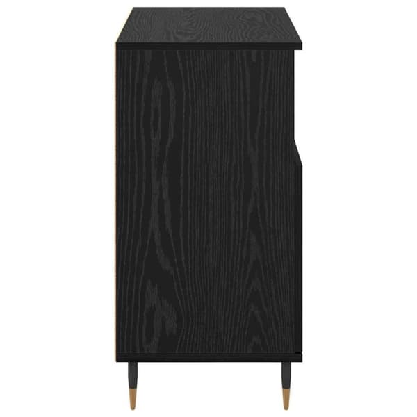 Skåp 2 pcs Svart ek