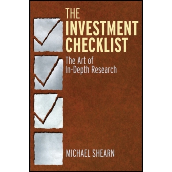 The Investment Checklist (inbunden, eng)
