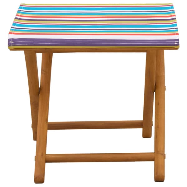 Deck Chair 2 pcs Massiv Eukalyptus Trä Flerfärgsdesign