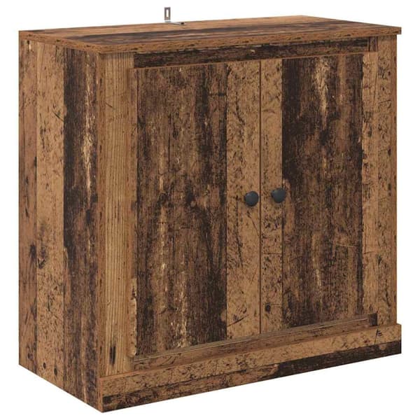 Sideboard 70 x 35,5 x 67,5 cm Gammalt trä Konstruerat trä