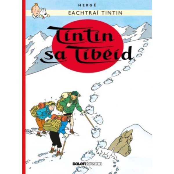 Tintin sa Tibeid (häftad, gle)