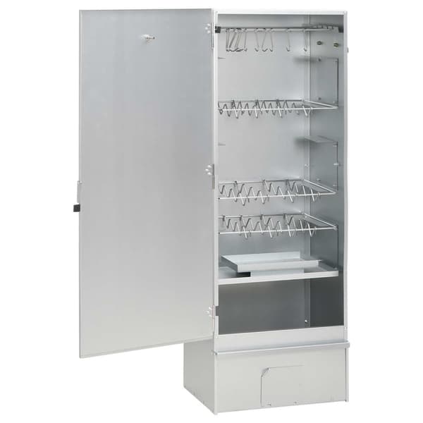 Röko 3 st 44,5 x 29 x 110 cm Galvaniserat stål Silver