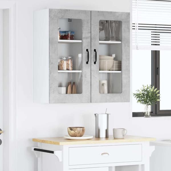 Diskmaskin panel Kalmar 2 pcs Betonggrå 40 x 31 x 80 cm