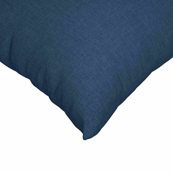 Sofakuddar 2 pcs Blå 60 x 40 cm tyg