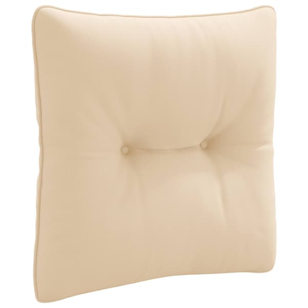 Ryggkudde PUTTEN 100% Polyester Gräddvit 40 x 40 x 10 cm