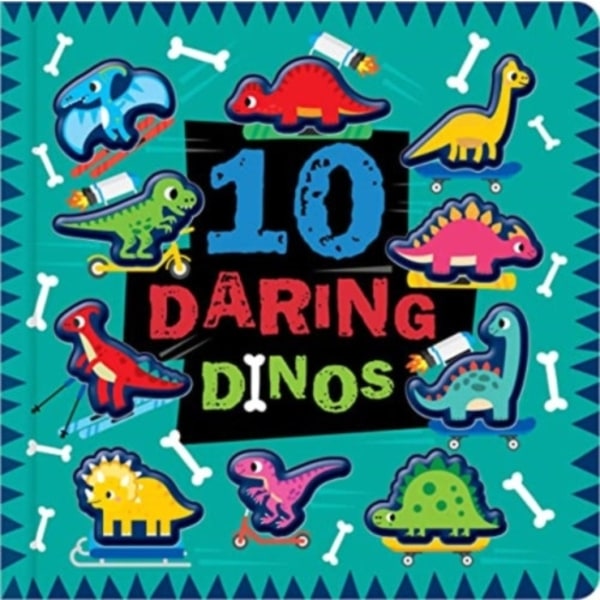 10 Daring Dinos (bok, board book, eng)