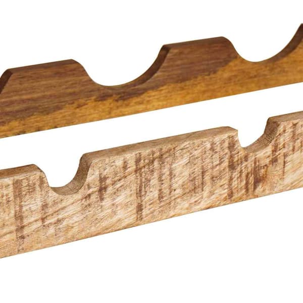Vinställ Brun 100 x 45 x 33 cm Solid Grov Mangoträ