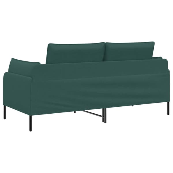 2-sits soffa Mörkgrön 188 x 81 x 89 cm Tyg