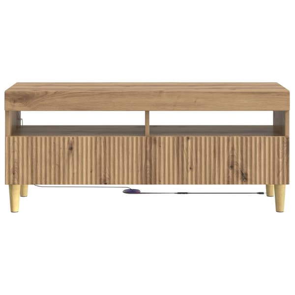 LED TV-skåp Artisan-ek Konstruerat trä