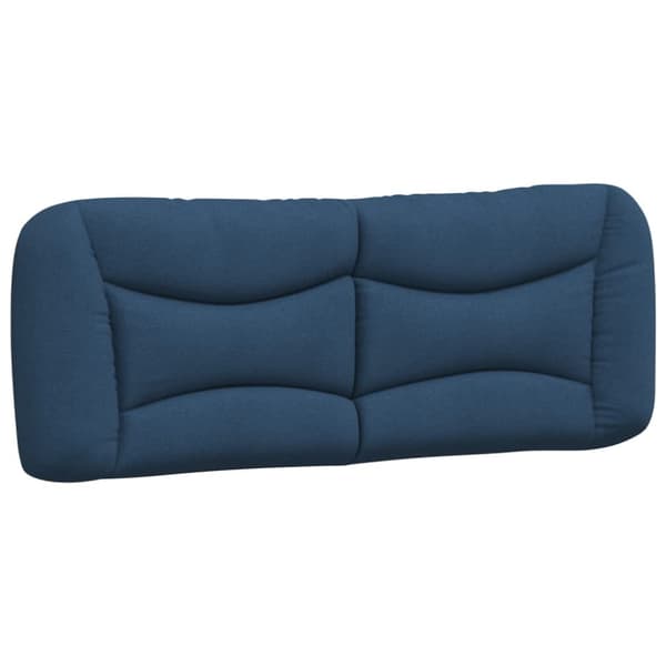 Bed Frame without Mattress "Hvar" Blue 120x200 cm Fabric