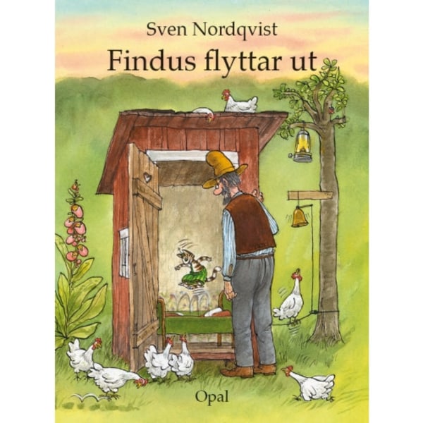 Findus flyttar ut (med ljudbok) (inbunden)