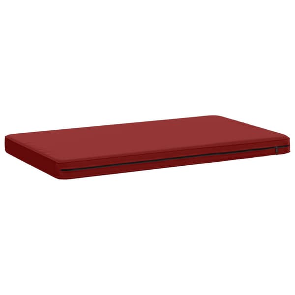 2-delade Bänk Kuddar VUGHT 2 st 100% Polyester Vinröd