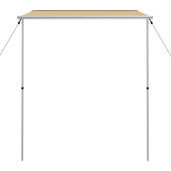 Husvagnsmarkis 2x2,5x2,15 m beige