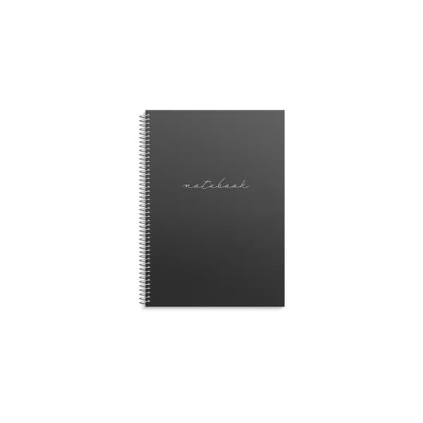 Anteckningsbok BURDE A4 black