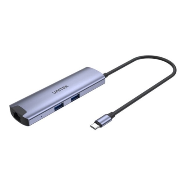 Unitek - hubb - multiport, USB-C - 6 portar