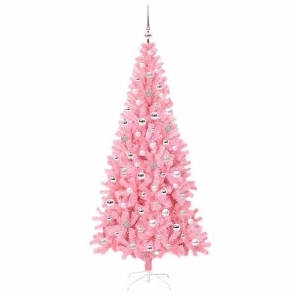 Julgran Rosa 240 cm PVC