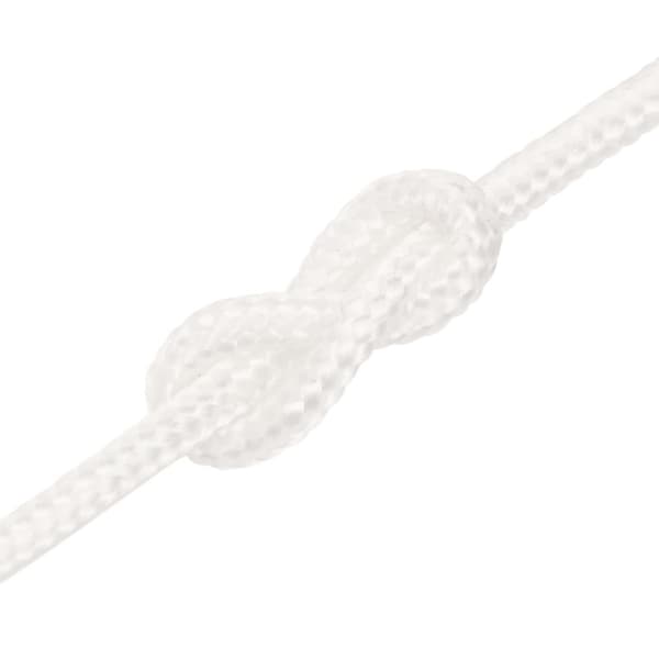 Båtlina helvit 3 mm 50 m polypropylen
