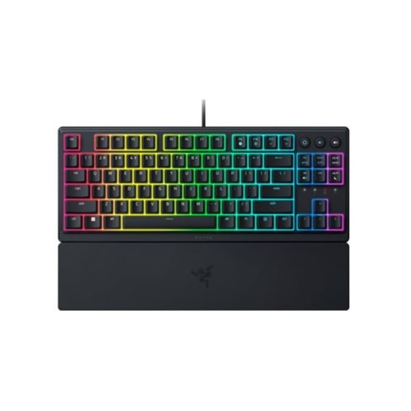 Razer Ornata V3 - tangentbord - utan numerisk knappsats - QWERTZ - tysk Inmatningsenhet Svart