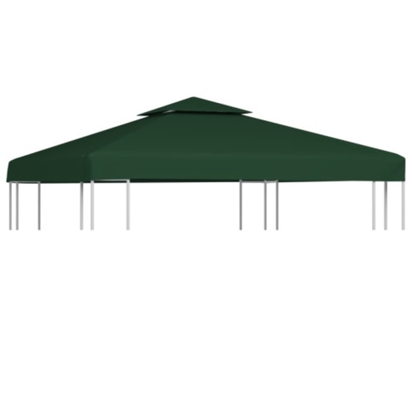 Paviljongtak 310 g/m² 3 x 3 m grön