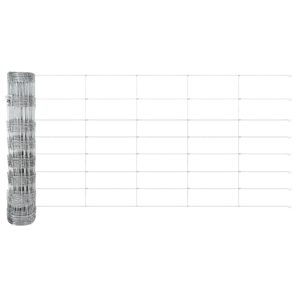 Stängselstolpe Galvaniserad 25 x 0,8 m Stål