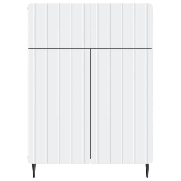 Sideboard med låda Vit 66 x 34,5 x 92 cm Konstruerat trä