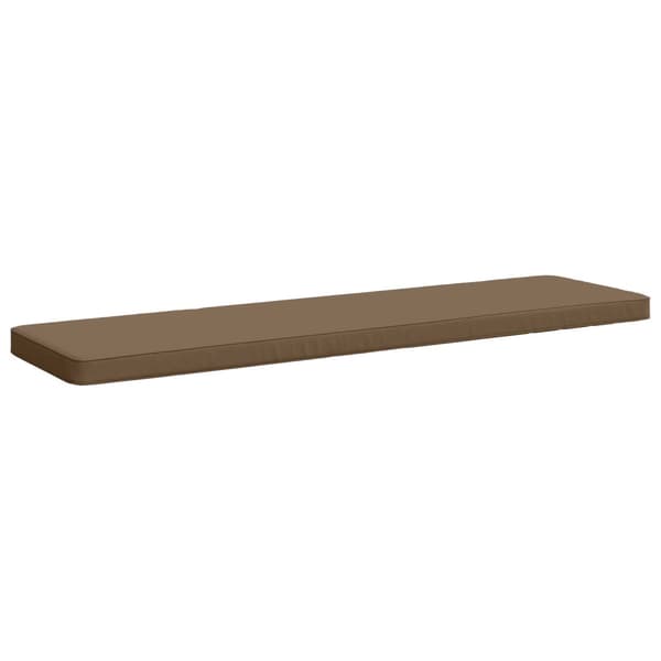 2-delade Bänk Kuddar VUGHT 2 st 100% Polyester Taupe