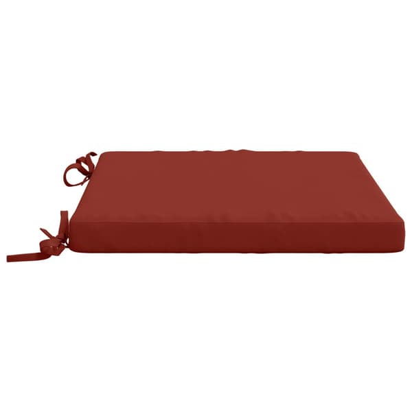 4-delade Sittdynor SOEST 4 st 100% Polyester Röd 45 x 45 x 5 cm