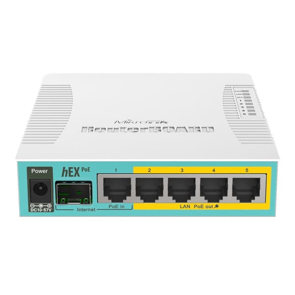 MikroTik RouterBOARD hEX RB960PGS - router - skrivbordsmodell