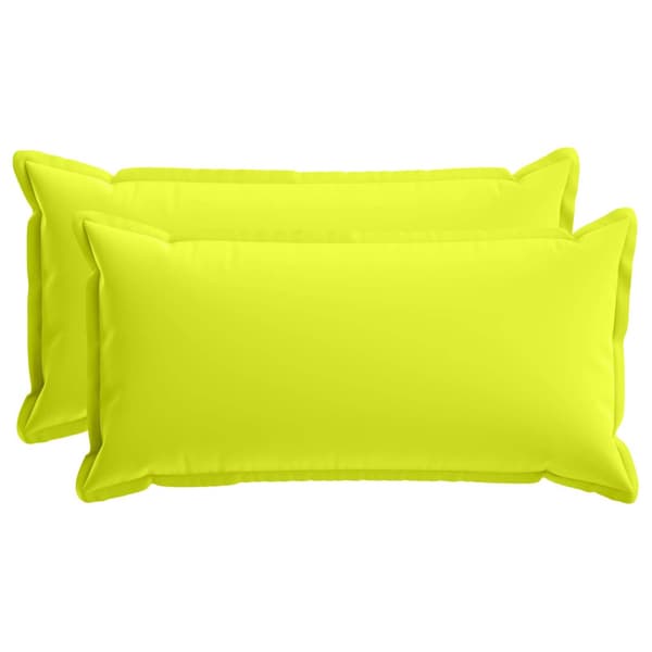 Kudde med kudde HOUTEN 2 st Klart grön. Polyester
