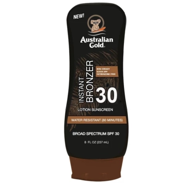 Australian Gold - Sunscreen Lotion with Bronzer SPF 30 237 ml