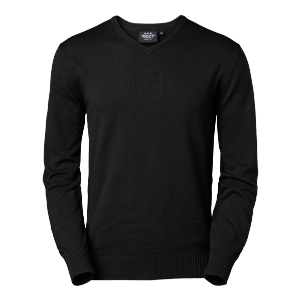 James Pullover V Neck Black Male