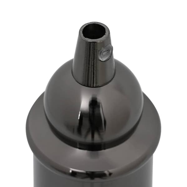 Lamphållare 2 st blank svart E27